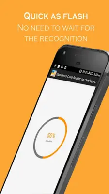 Business Card Reader for OnePage CRM android App screenshot 8